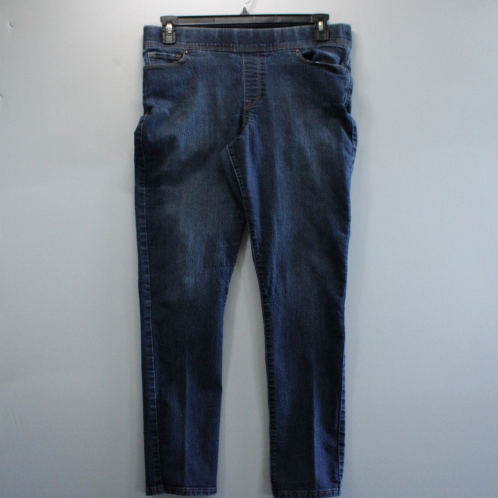 Levis 529 Curvy Skinny Jeans Womens 12 M Dark Wash Blue Pull On Denim Stretch